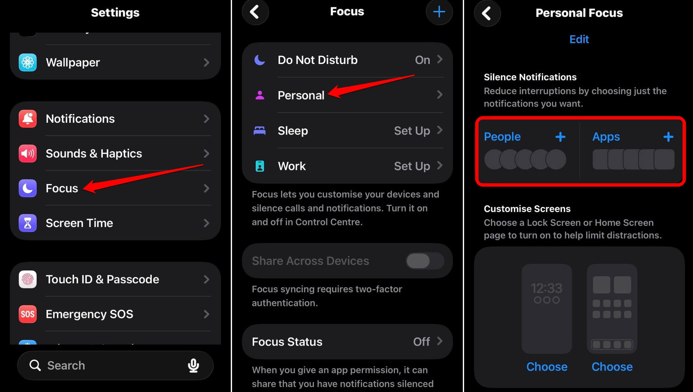 Everyone has a Focus mode on their phone. Almost nobody actually uses it right. 2 how to setup Focus mode in iOS
