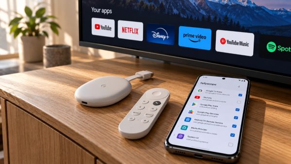 Modern Google TV Streaming Setup