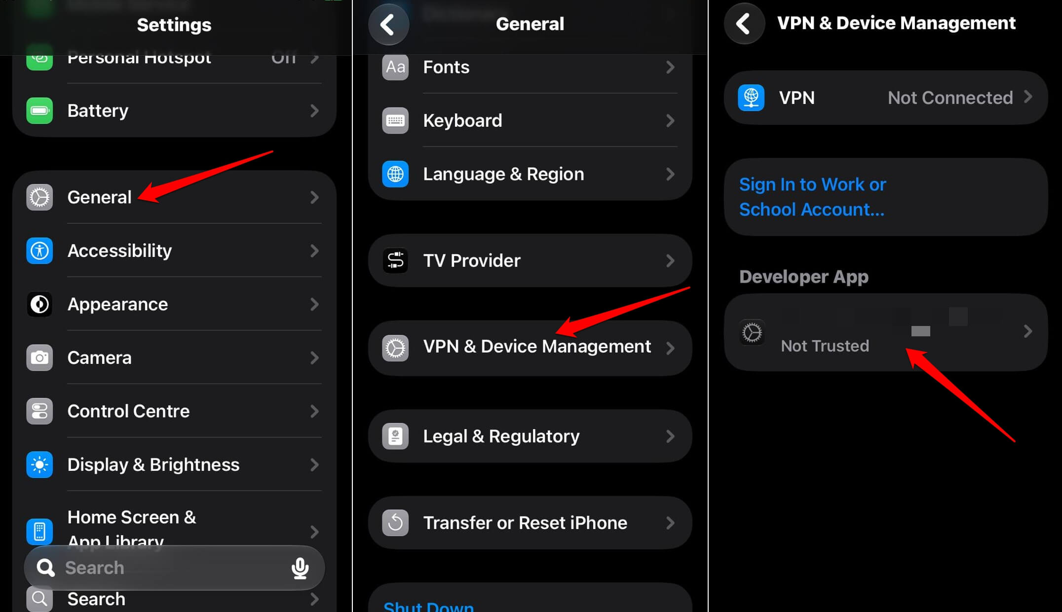 iOS 27 VPN and Device management