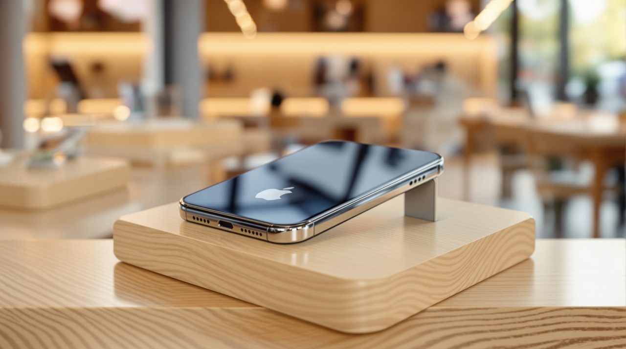 The iPhone Duo went on sale in Apple Stores, and Apple is selling the setup as much as the phone