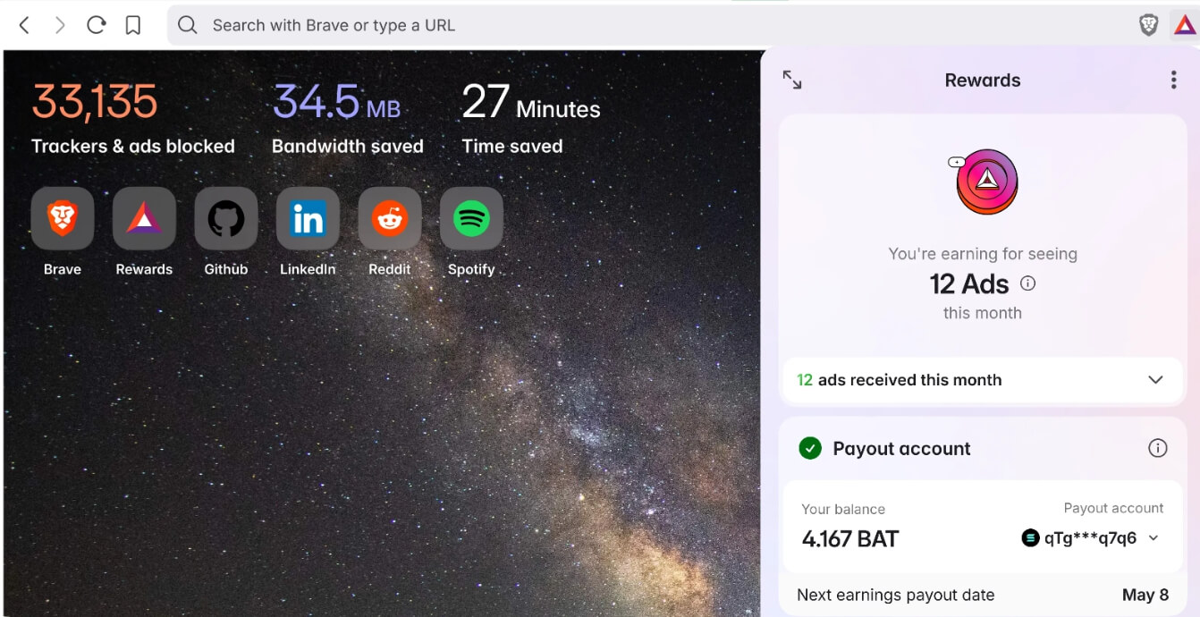 Chrome, Brave, or Firefox: which browser actually deserves to be your default in 2026 8 what is Brave rewards