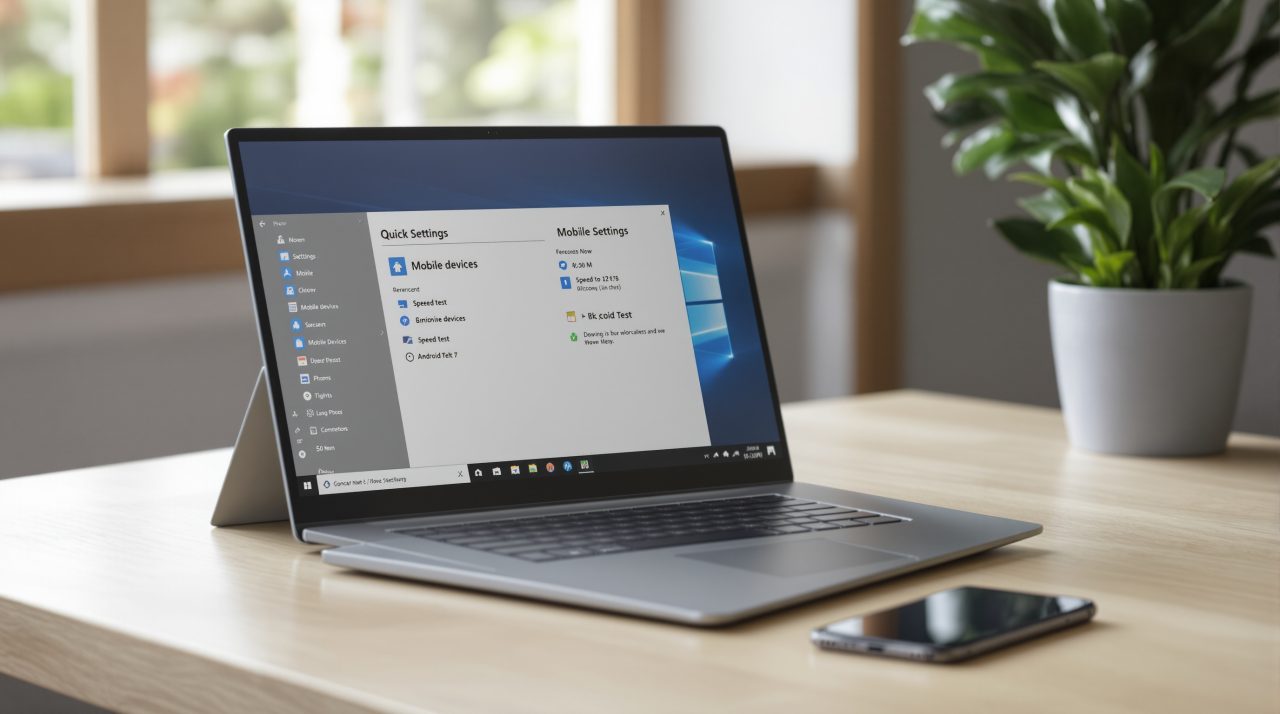 Windows 11 Quick Settings is getting phone controls and a speed test, but only in one Insider channel