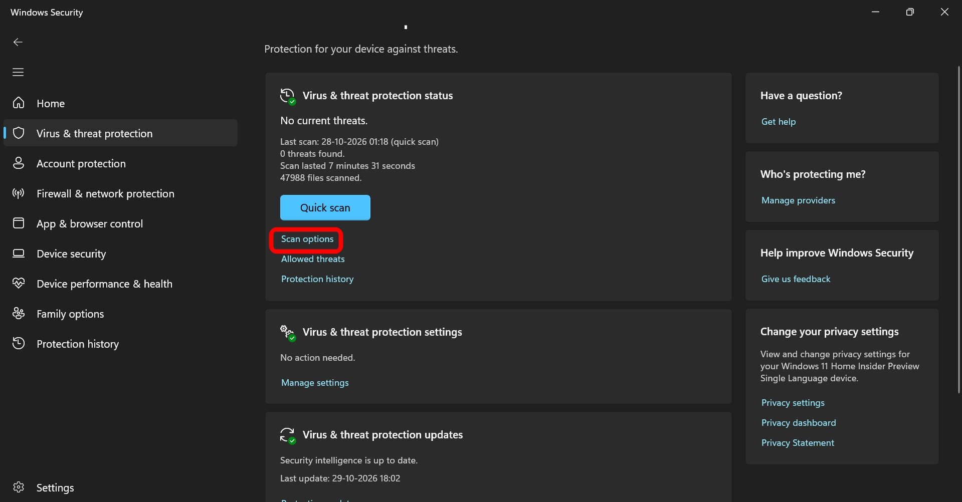 windows 11 scan options 2026
