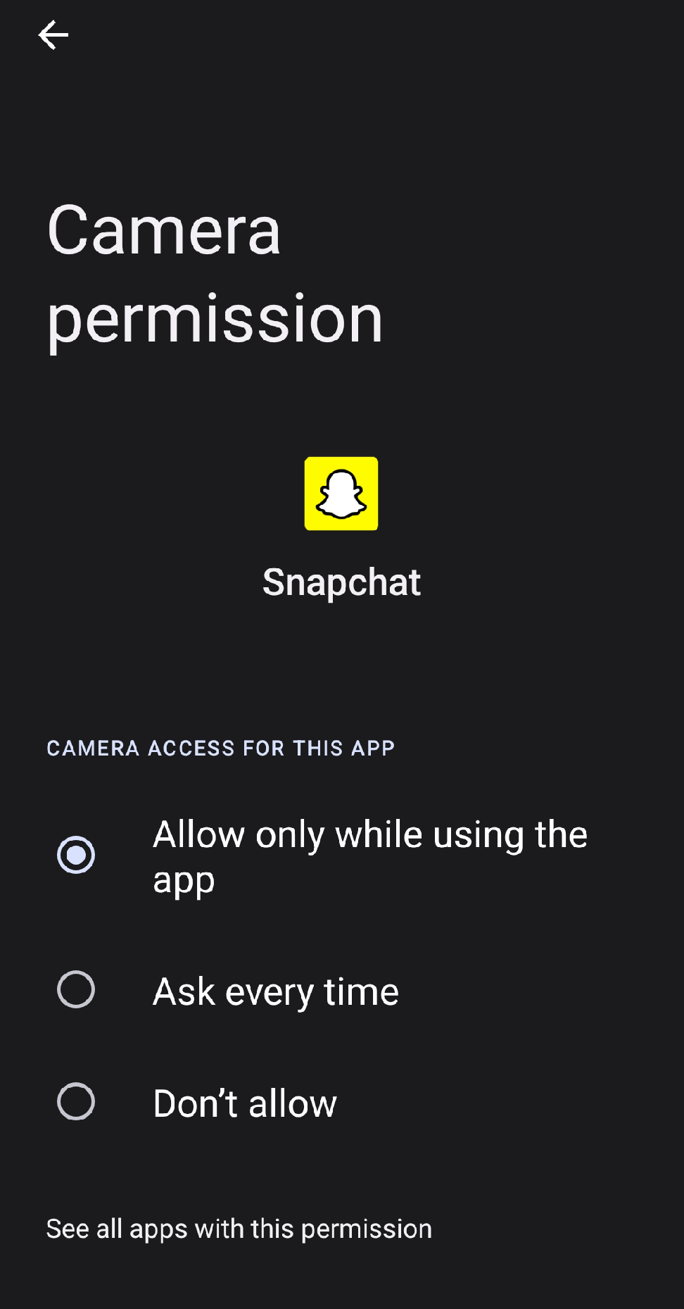 How to Fix Snapchat Camera Not Working on Android? 6 Snapchat's camera not working
