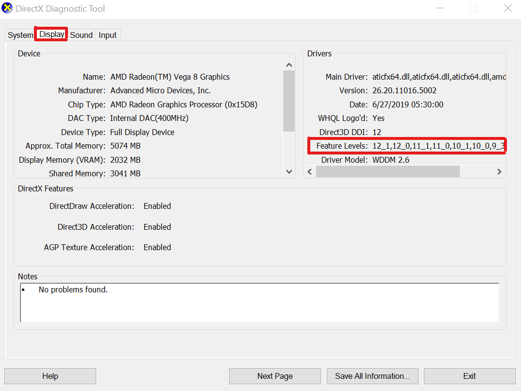 How to Fix Not Enough Memory Error in DirectX 12? 4 Run DirectX Diagnostic Tool