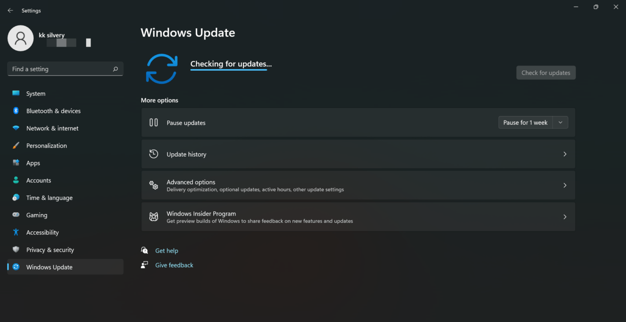How to Fix PAGE_FAULT_IN_NONPAGED_AREA in Windows 11? 18 3 - Checking For Updates