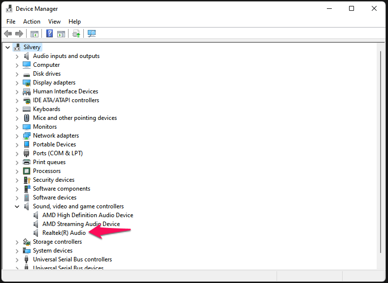 Easily Fix Realtek Audio Console 'Cannot Connect to RPC Service' in Windows 11 5 3 -Choose Audio Chipset