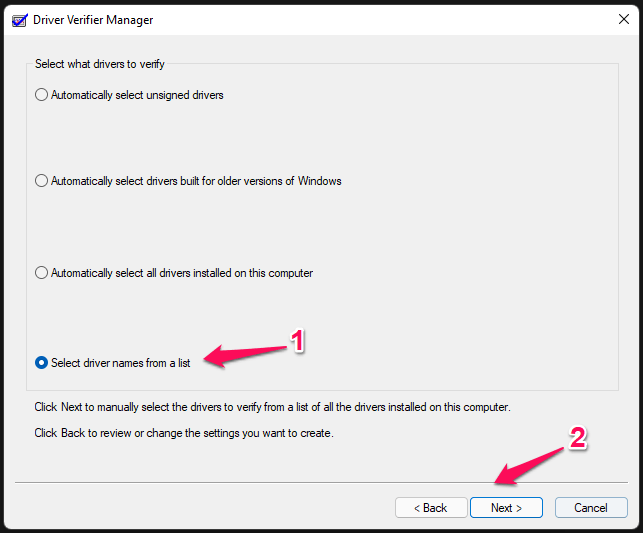 How To Fix System Service Exception BSOD Error in Windows 11? 25 3 - Choose fourth option