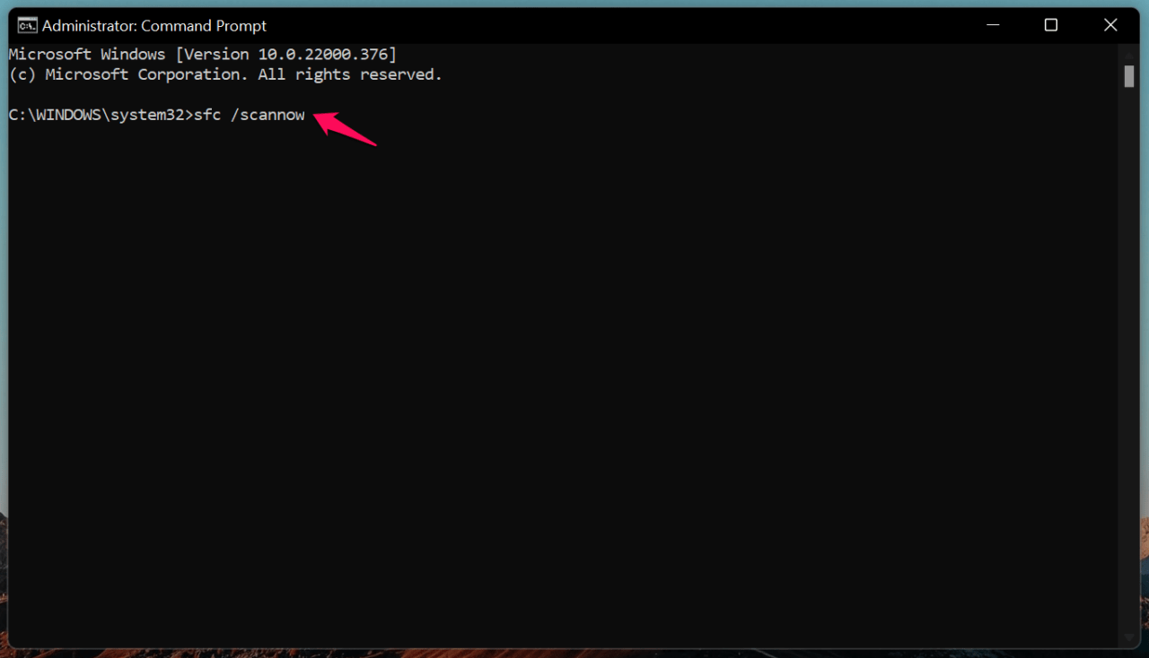 How to Fix BSOD Unexpected_Kernel_Mode_Trap in Windows 11? 4 3 - Enter The Command