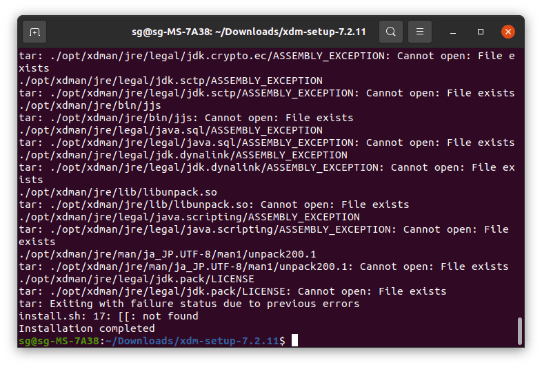 (3) Let .sh File Install