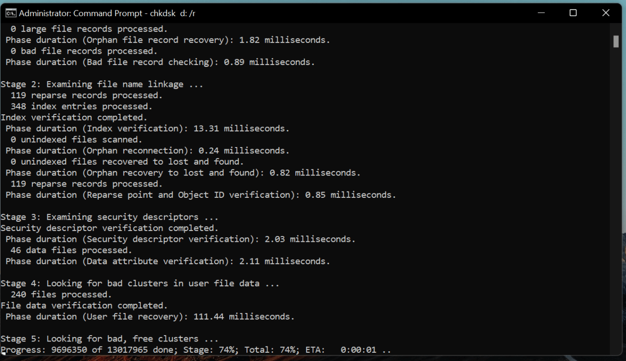 How to Fix BSOD Unexpected_Kernel_Mode_Trap in Windows 11? 8 3 - The Scanning Has Begun
