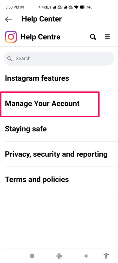 How to Temporary Disable an Instagram Account on Android? 4 Disable Your Instagram Account