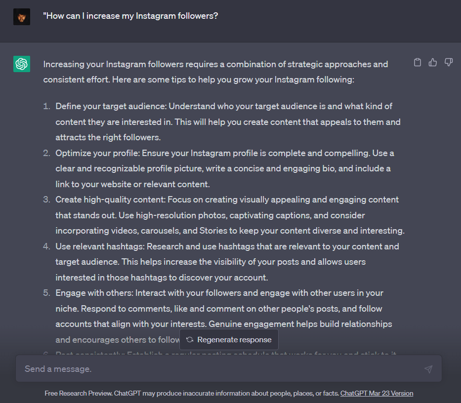 10 Best ChatGPT Prompts on GitHub 5 Act as a Social Media Manager