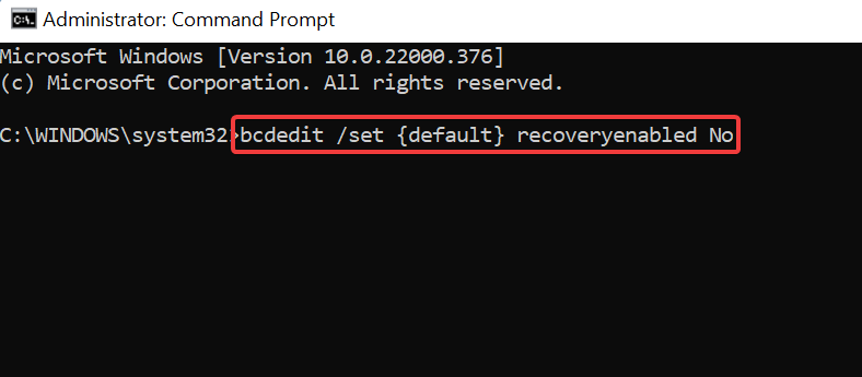 How to Fix Srttrail.txt BSOD Error in Windows 11? 5 Disable Automatic Startup Repair