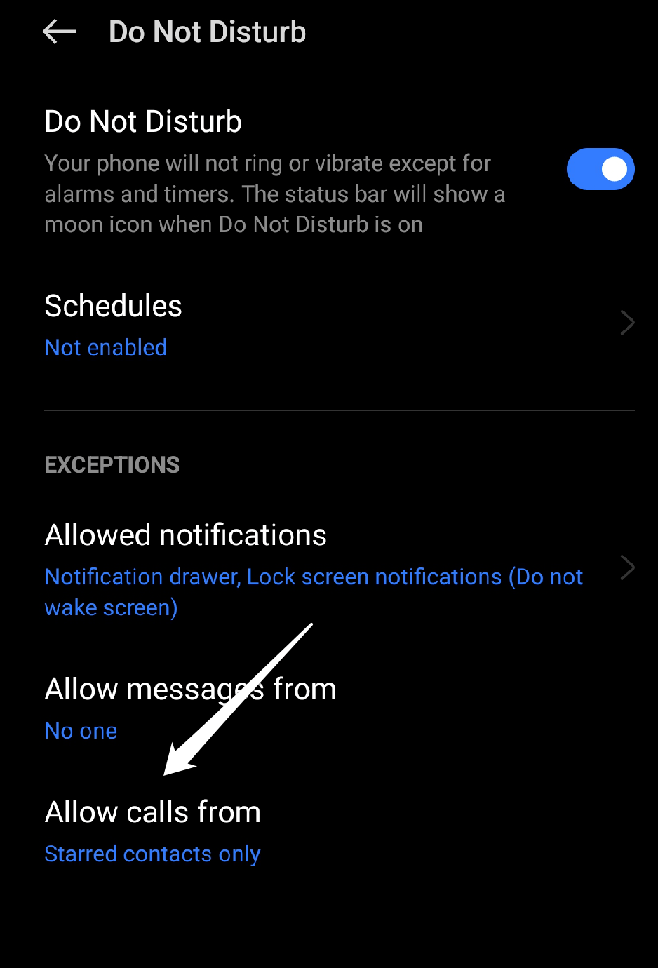 How to Allow Calls Only From Certain Contacts on Android? 5 only calls from