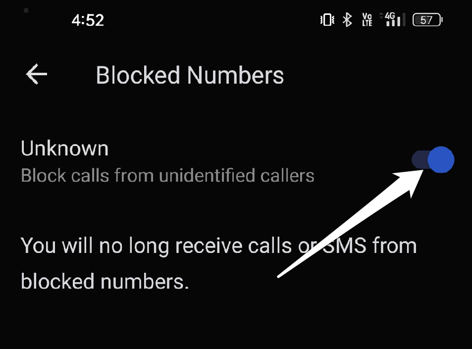 How to Allow Calls Only From Certain Contacts on Android? 10 turn on unknown