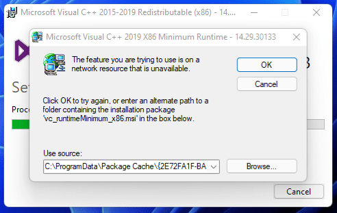 Fix: The Feature You Are Trying to Use in on a Network Resource that is Unavailable in Windows 11 16 4 - An Error Showed Up