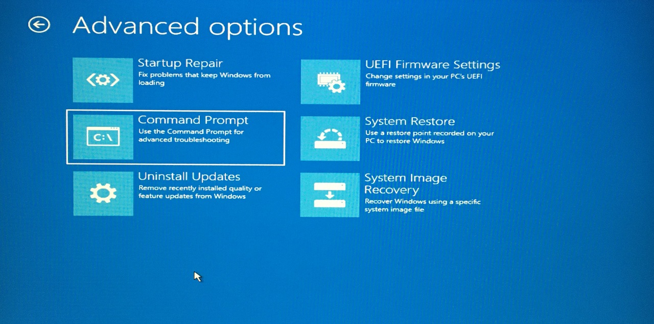 4 - Choose Command Prompt