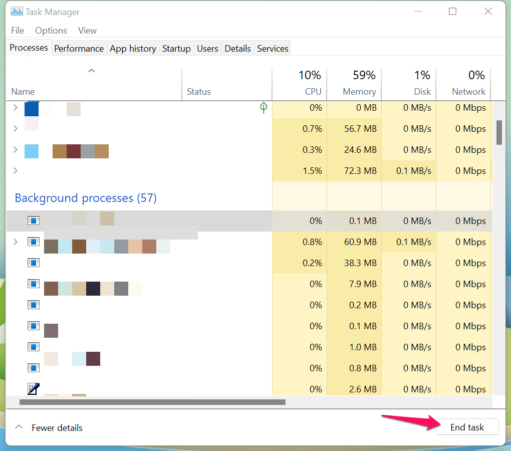 Fix: Tor Failed to Establish a Network Connection in Windows 11 and Linux PC 21 4 - Click End Task
