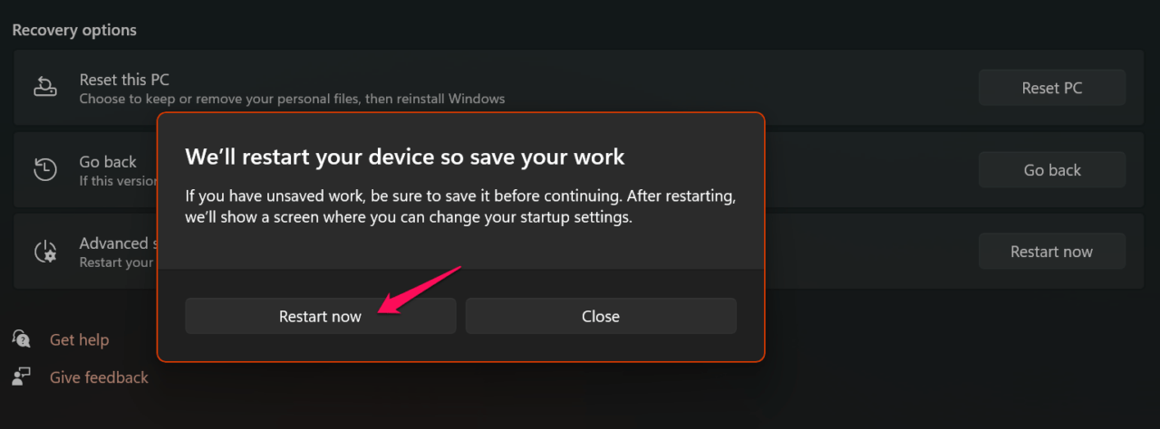 How to Fix HIDCLASS.sys Blue Screen Error on Windows 11/10? 10 4 - Click Restart Now