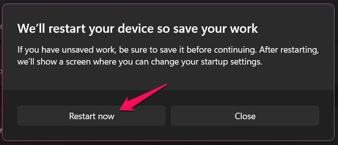 How to Fix Windows 11 Update Error 0x80248014? 29 4 - Click Restart Now Again
