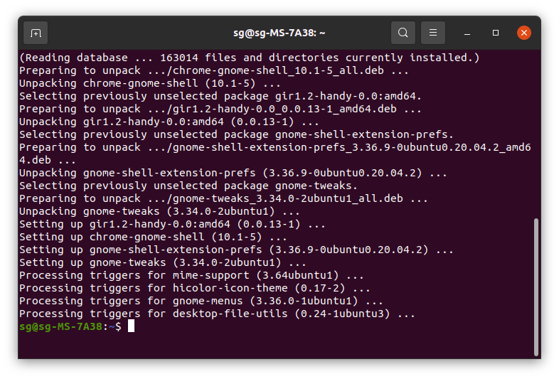 How to Disable Animations in Ubuntu? 5 (4) Close Terminal after installation
