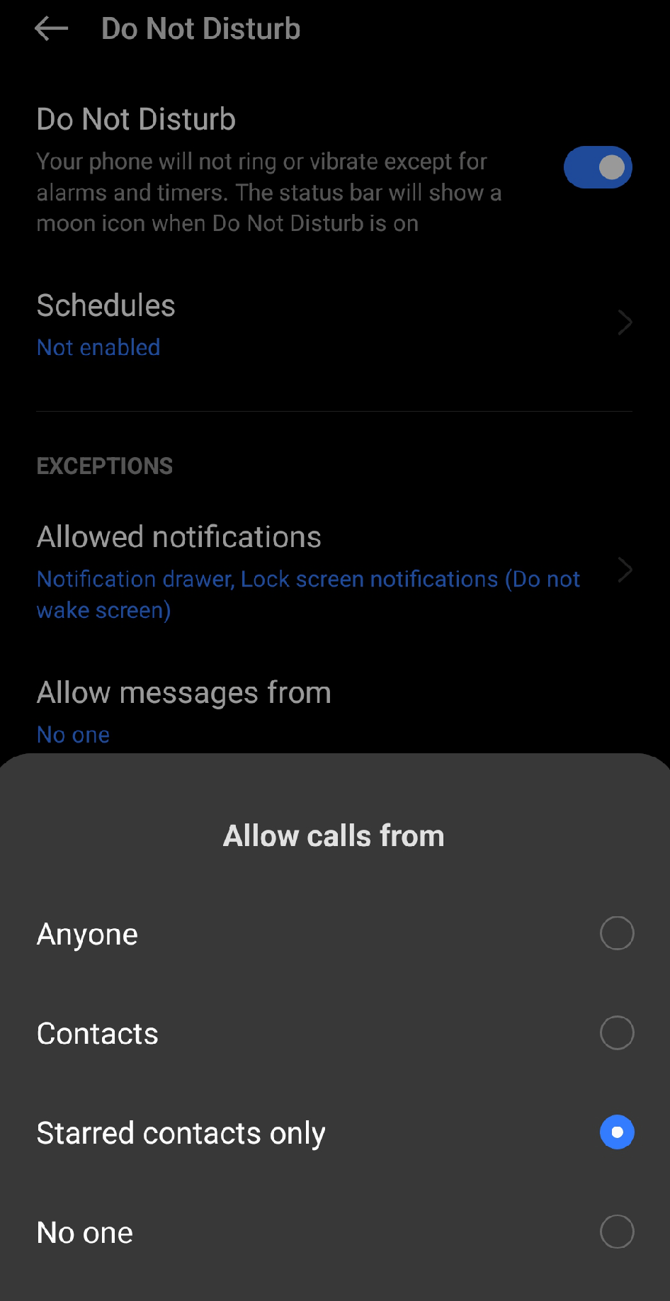 How to Allow Calls Only From Certain Contacts on Android? 6 Allow Calls Only From Contacts