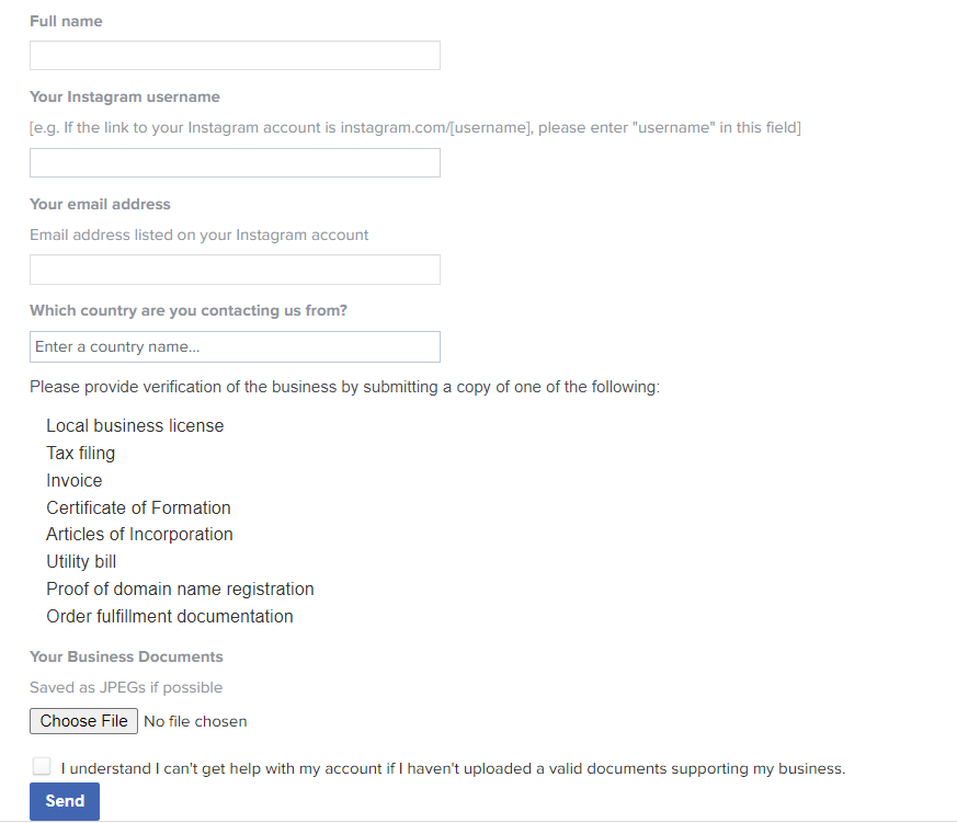 How to Fix 'Your account has been Disabled for Violating Our Terms' on Instagram? 4 confirm your identity