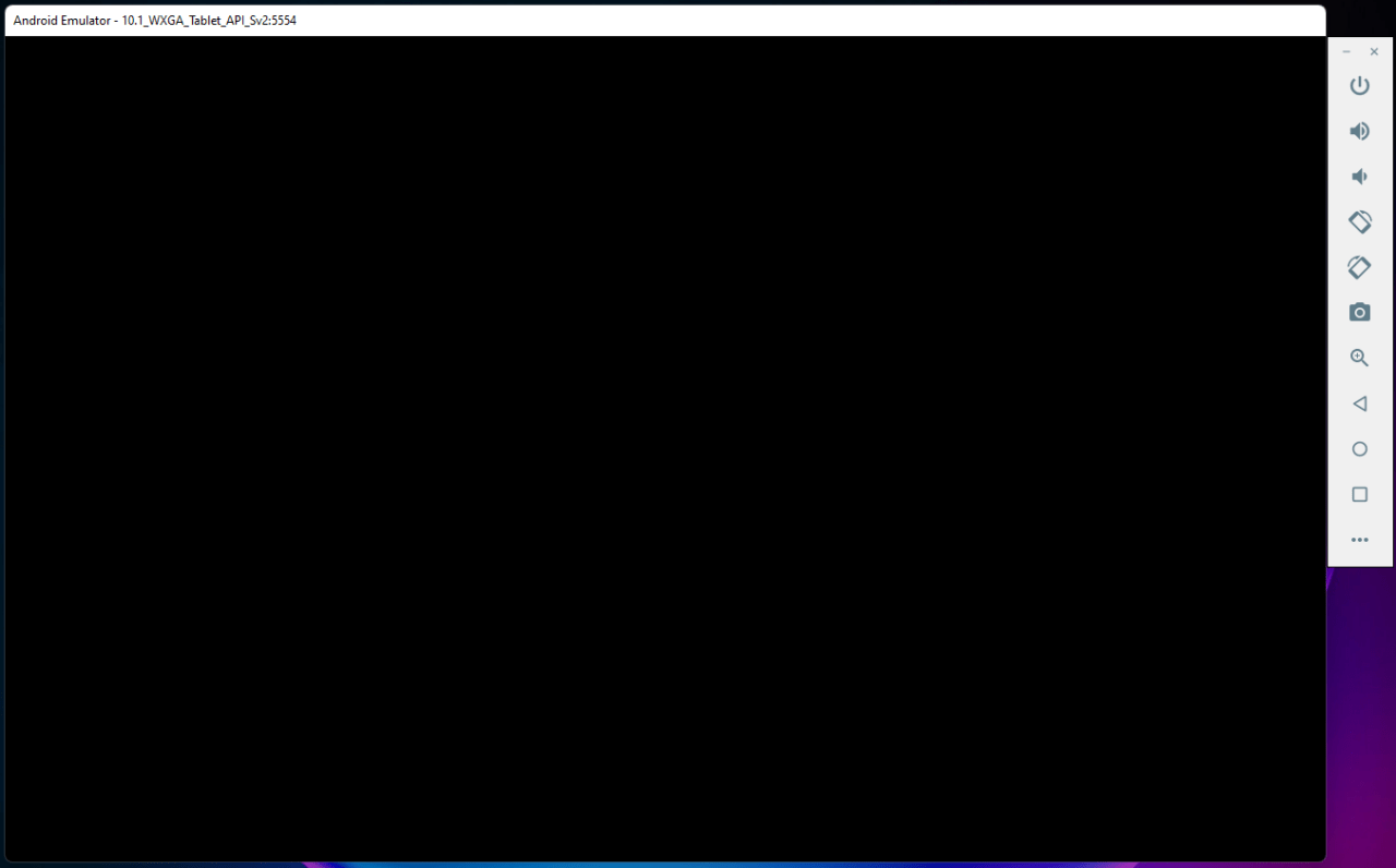 (5) Android Player Didn't Start