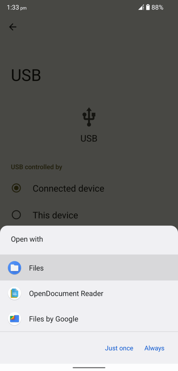 How to Transfer Photos from iPhone to Android? 16 5 - Choose File Manager