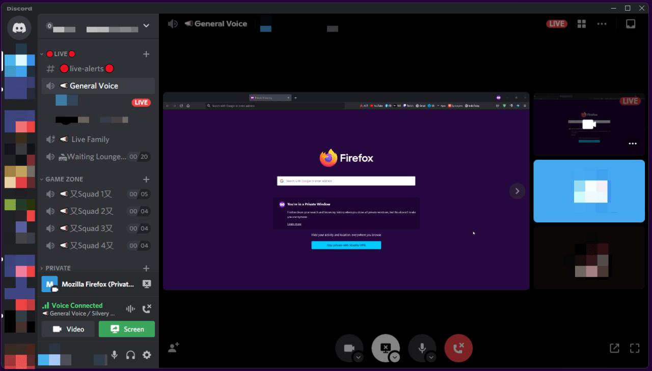 (5) Discord Screen Shared