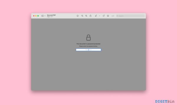 5 Ways to Remove Password From PDF File on Mac
