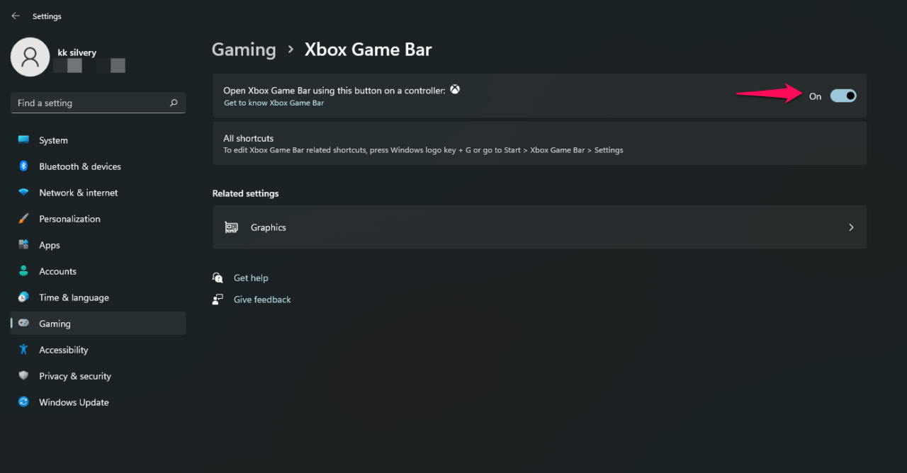 How to Capture Games using Xbox Game Bar on Windows 11? 6 5 - Xbox Game Bar Turned On