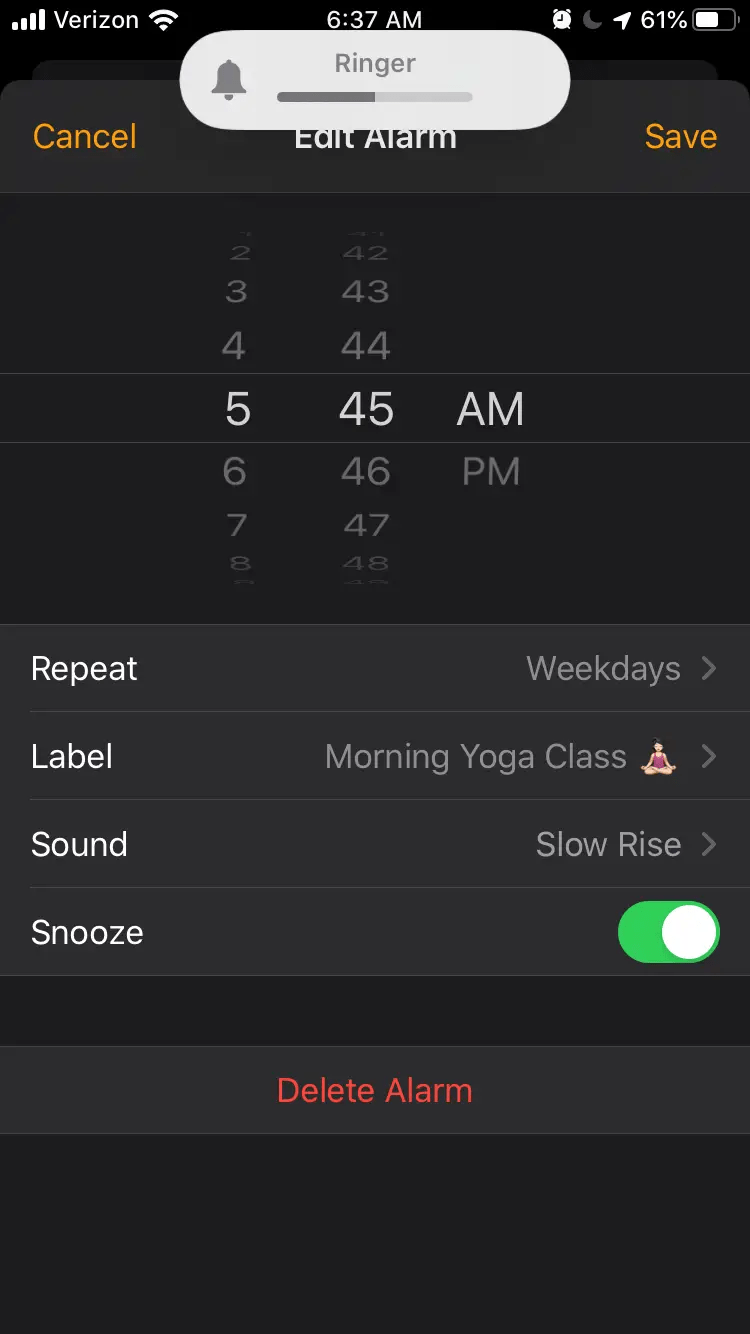 How to Increase the Alarm Volume on iPhone? 7 chnage alarm sound with buttons