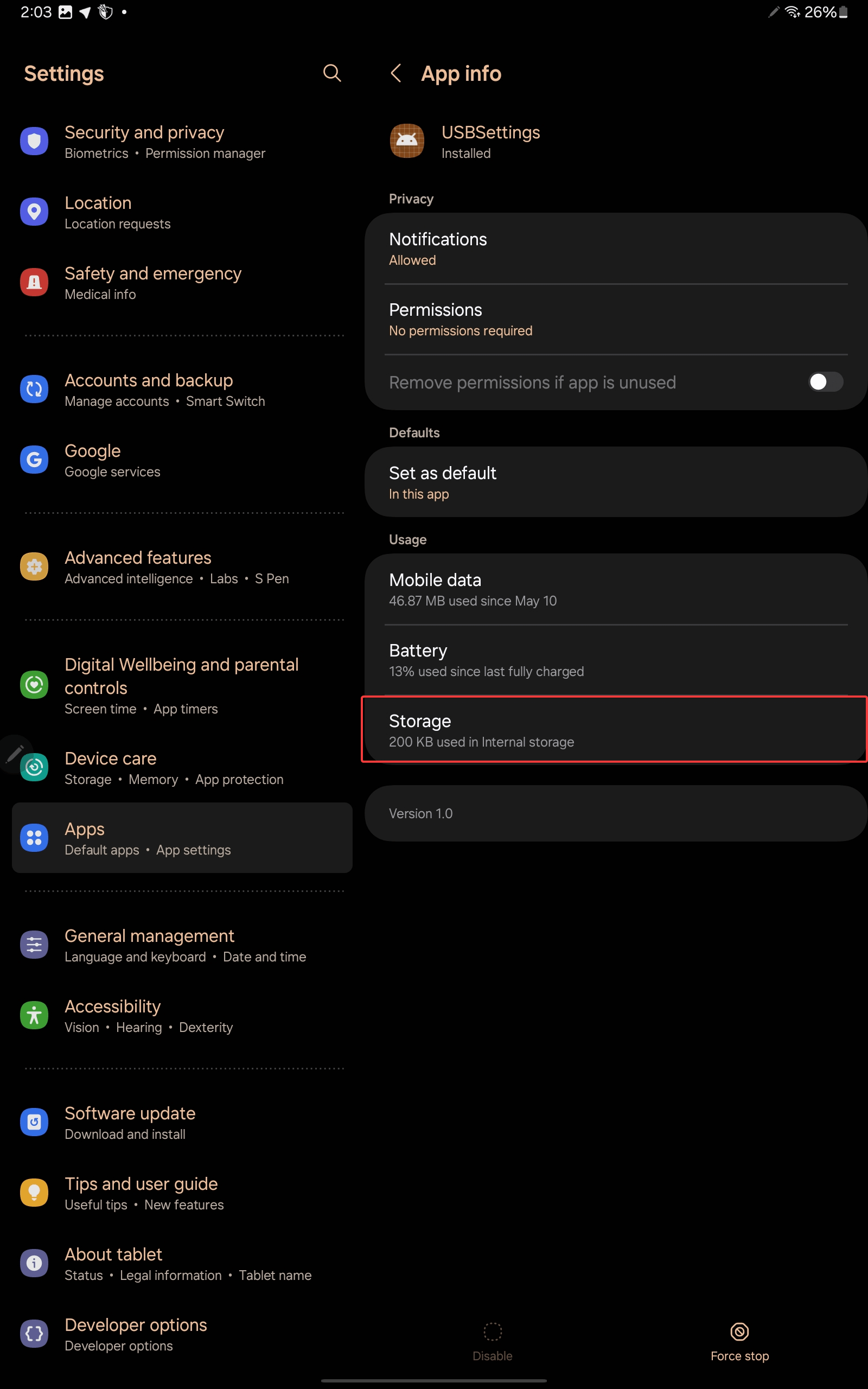 Fix: Moisture Detected in Charging or USB Port on Samsung Devices 6 Tap on Storage