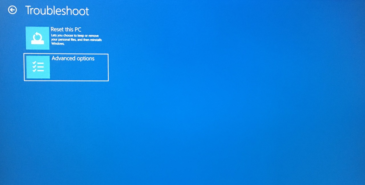 How to Fix HIDCLASS.sys Blue Screen Error on Windows 11/10? 12 6 - Advanced Options