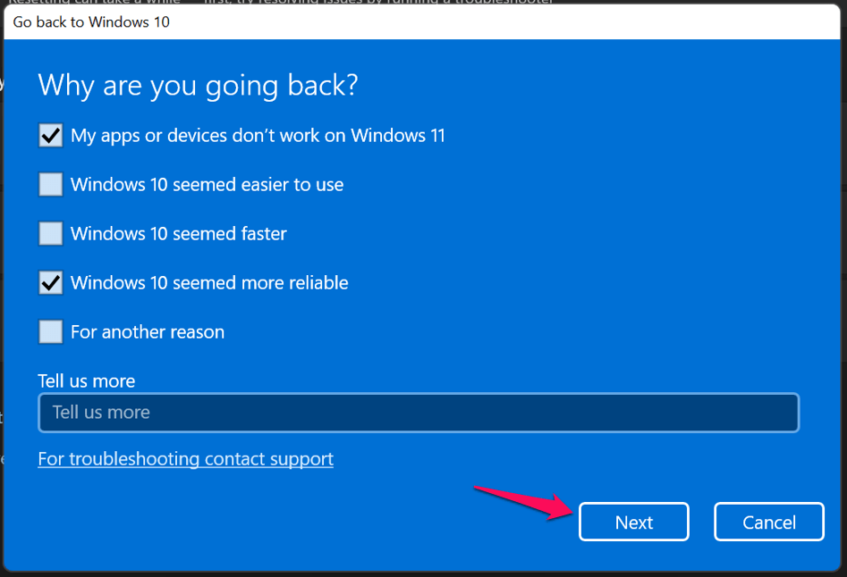 How to Fix HIDCLASS.sys Blue Screen Error on Windows 11/10? 26 6 - Click Next To Proceed