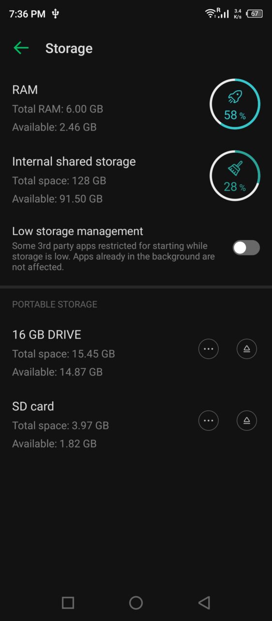 How to Fix corrupted USB Drive or SD Card? 21 (6) Tap Flash Drive Setting