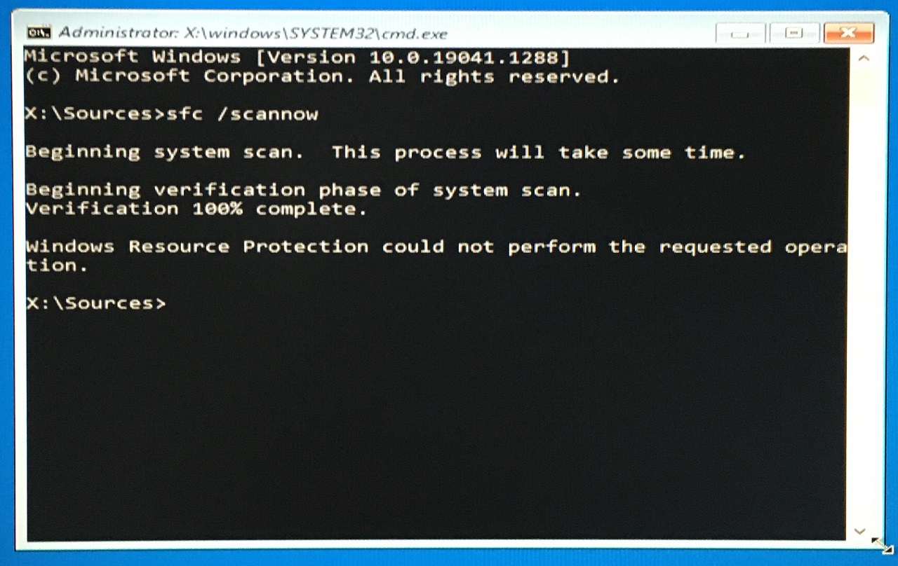 7 - Scanning Ends