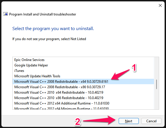 Fix: The Feature You Are Trying to Use in on a Network Resource that is Unavailable in Windows 11 24 7 - Select The Package