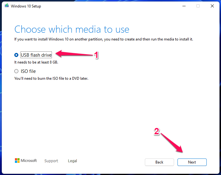 How to Fix HIDCLASS.sys Blue Screen Error on Windows 11/10? 37 7 - Select USB Flash Drive