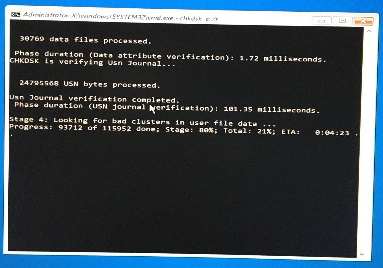 7 - Storage Drive Status