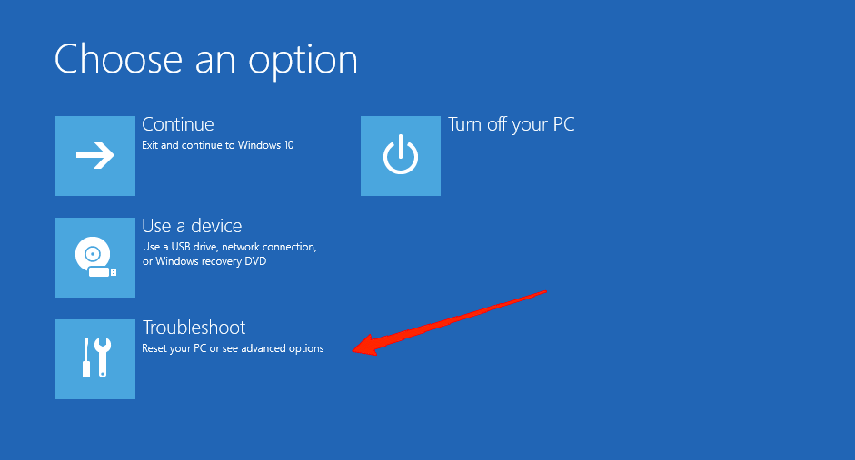 How to Reset Windows 11 Without Losing Data 7 click on 'Troubleshoot