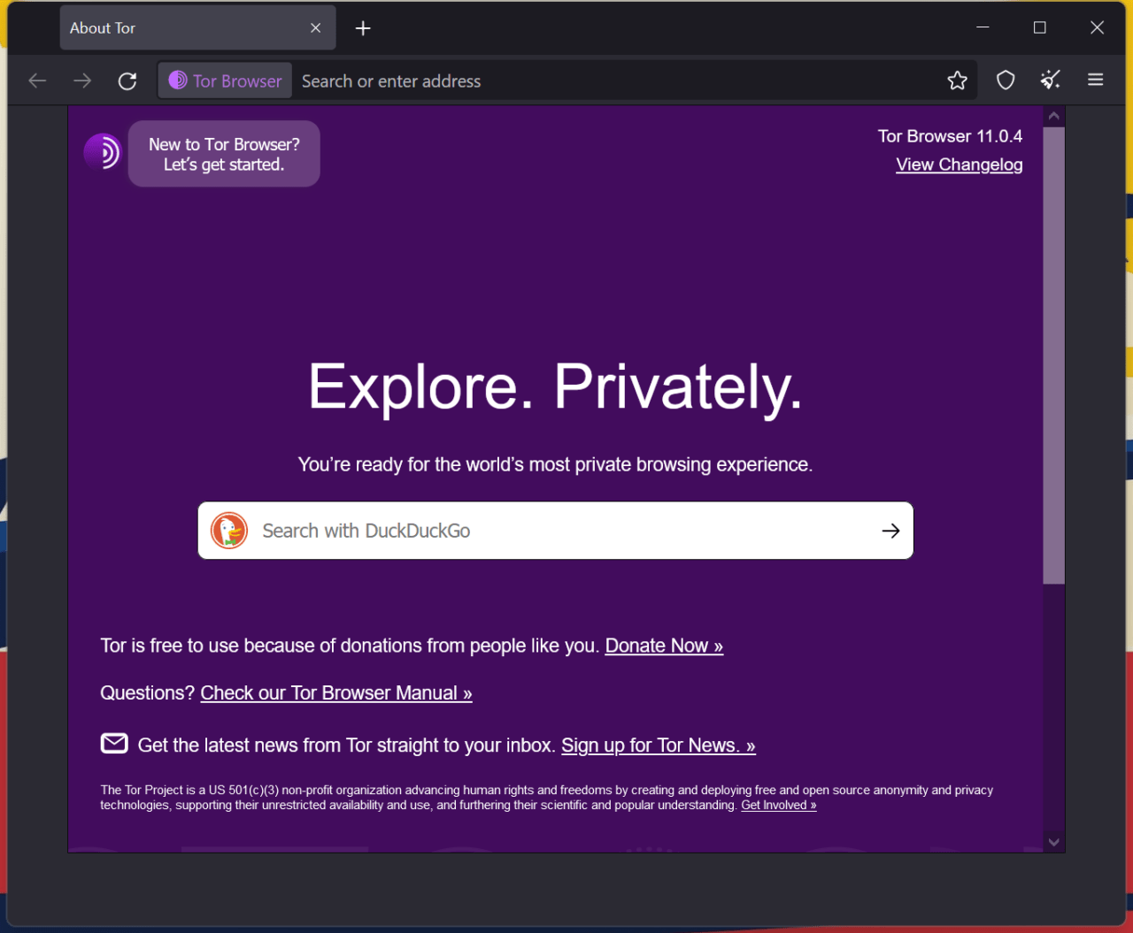 Fix: Tor Failed to Establish a Network Connection in Windows 11 and Linux PC 17 8 - Tor Browser Opened