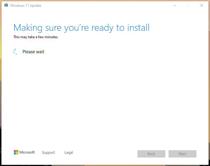 How to Install Windows 11 on AMD Computer? 24 Windows 11 is saving the files