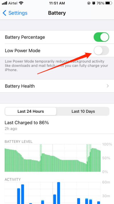 How to Fix iPhone Battery Fast Discharging Issue? 8 battery saver mode iphone