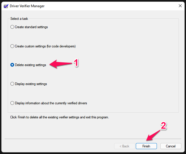 How To Fix System Service Exception BSOD Error in Windows 11? 29 9 - Choose Delete existing settings