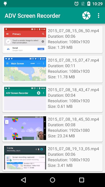 10 Best Screen Recording Apps for Android 4 ADV Screen Recorder
