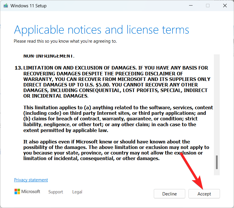 Download Windows 11 23H2 Official ISO File 5 Accept License Terms