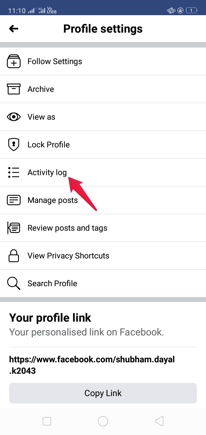 How to Find Recently Watched Videos on Facebook? 11 Activity-log-mobile